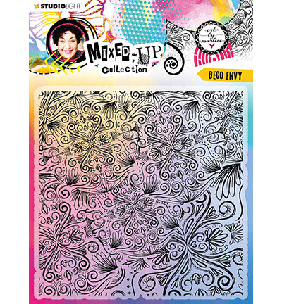 Art By Marlene - Mixed-Up Collection Clear Stamp Deco Envy, Leima