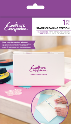 Crafter's Companion - Stamp Cleaning Station, Leimojen puhdistukseen
