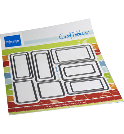 Marianne Design - Text Labels, Stanssisetti