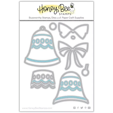 Honey Bee Stamps - Holiday Bells, Stanssisetti