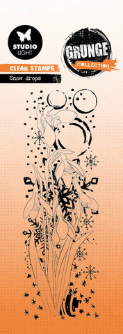 Studio Light - Grunge Collection Snow Drops, Leima
