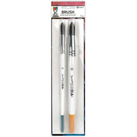 Dina Wakley -  Large Round Brush Set, Pensselisetti, #20 ja #16