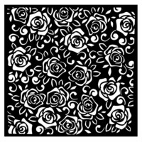 Stamperia - Rose Parfum Roses Pattern, 18x18cm, Sapluuna