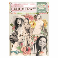 Stamperia - Rose Parfum Ephemera Frames and Ladies, Die Cuts