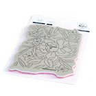 Pinkfresh Studio - Cling Rubber Stamp, Blooming Peony, Leima