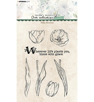Studio Light - Jenine's Mindful Tulip Elements, Leimasetti