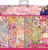 Crafter`s Companion - Say It With Flowers, Vellum Pad 8