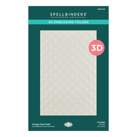 Spellbinders - Orange Peel Quilt, 5.5