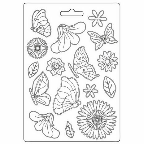 Stamperia - Create Happiness Welcome Home Butterfly, Muotti, A5