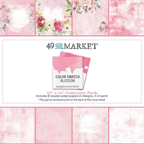 49 And Market - Color Swatch Blossom, Collection Pack 12