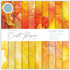 Craft Consortium - Essential Craft Papers, Ink Drops Sunset, 6