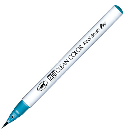 ZIG - Clean Color Real Brush, Duck Blue 318