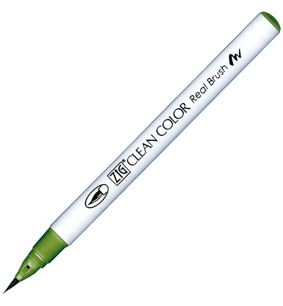 ZIG - Clean Color Real Brush, Cactus Green 411
