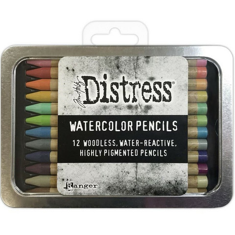 Tim Holtz - Distress Watercolor Pencils, Vesivärikynät, Set 2