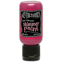 Dylusions - Shimmer Acrylic Paint, Pink Flamingo, 29ml
