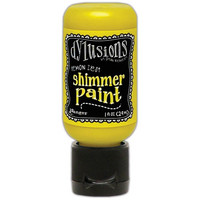 Dylusions - Shimmer Acrylic Paint, Lemon Zest, 29ml