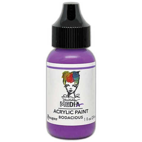 Dina Wakley Media - Acrylic Paint, Bodacious, 29ml