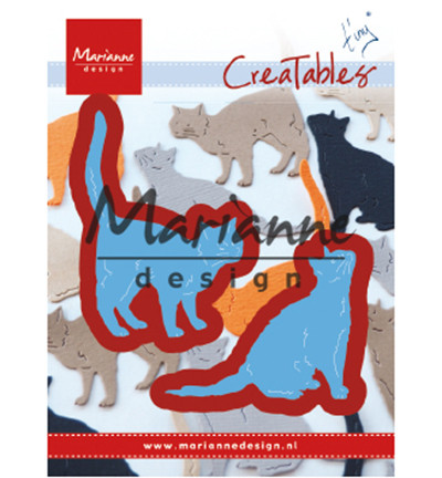 Marianne Design - Tiny's Cats, Stanssisetti