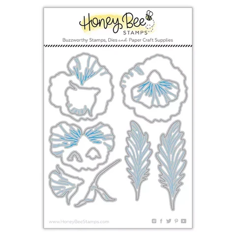 Honey Bee Stamps - Pansy, Stanssisetti