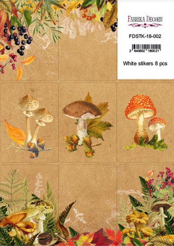 Fabrika Decoru - Autumn Botanical Diary Journal, Tarra-arkki