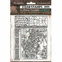 Stamperia - Magic Forest Bricks, Leimasetti