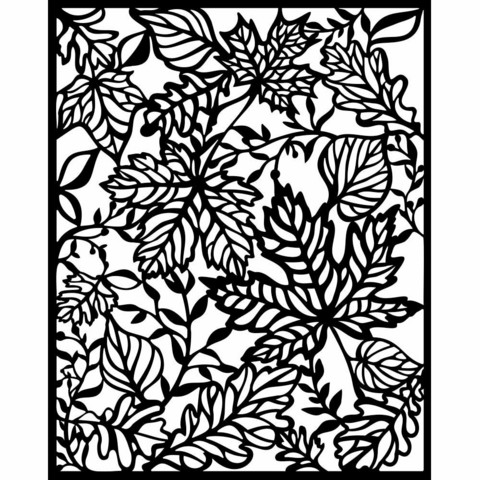 Stamperia - Magic Forest Leaves, 20x25cm, Sapluuna