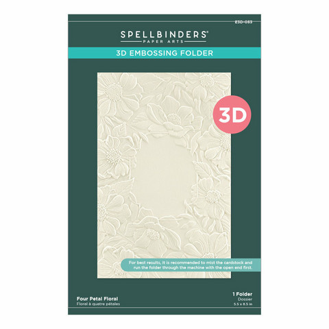 Spellbinders - Four Petal Floral, 5.5