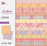 Crafter's Companion - Blush Pastel Plaid 12