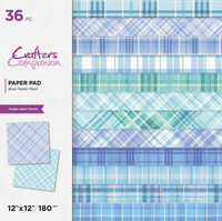 Crafter's Companion - Blue Pastel Plaid 12