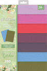 Crafter's Companion - Wildflower, Linen Card Pad A4, Paperikko