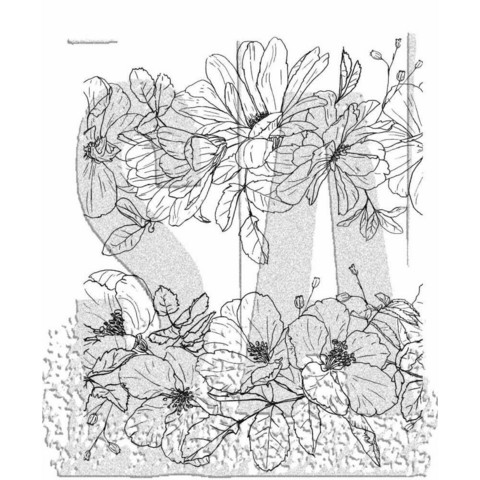 Tim Holtz - Floral Trims, Leimasetti