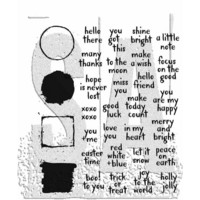 Tim Holtz - Note Quotes, Leimasetti