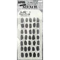 Tim Holtz - Layered Stencil, Brush Mark