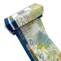 49 And Market - Vintage Artistry Everywhere Fabric Tape Set, 4rullaa