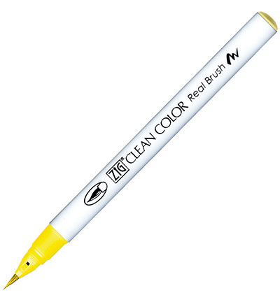 ZIG - Clean Color Real Brush, Mid Yellow 501
