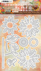 Studio Light - Sunflower Kisses Layered Sunflower, Stanssisetti