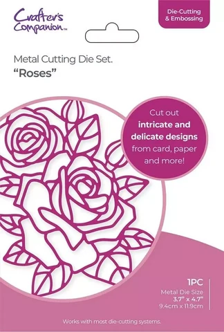 Crafter's Companion - Elements Floral Roses, Stanssi