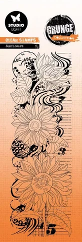 Studio Light - Grunge Collection Sunflowers, Leima