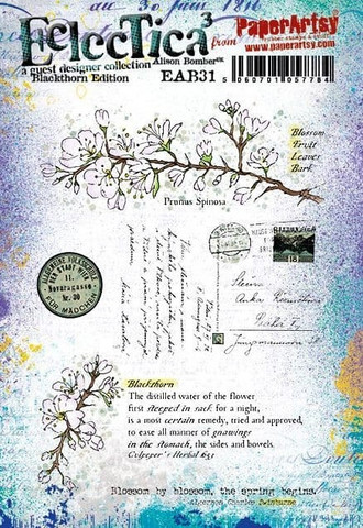 PaperArtsy - E³ Alison Bomber 31 Blackthorn, Leimasetti, A5