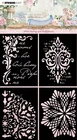 Studio Light - Jenine`s Romantic Moments ATC Backgrounds, Sapluunasetti