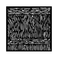 Stamperia - Sunflower Art Wood Texture, 18x18cm, Sapluuna