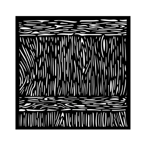 Stamperia - Sunflower Art Wood Texture, 18x18cm, Sapluuna
