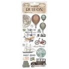 Stamperia - Around the World Balloons, Siirtokuvia