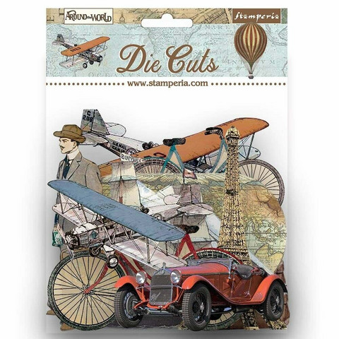 Stamperia - Around the World, Die Cuts