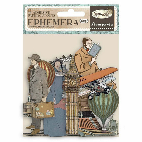 Stamperia - Around the World Ephemera, Die Cuts