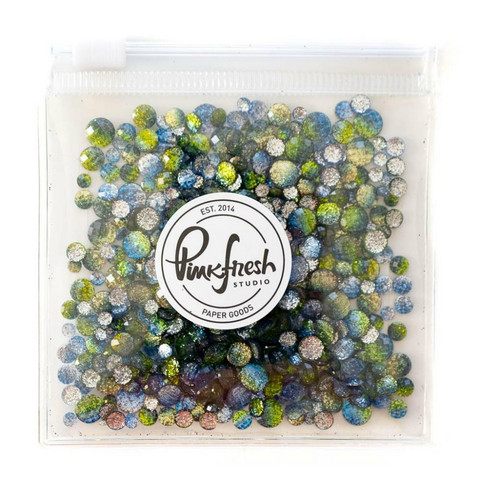 Pinkfresh Studio - Ombre Glitter Drops, Enchanted Forest