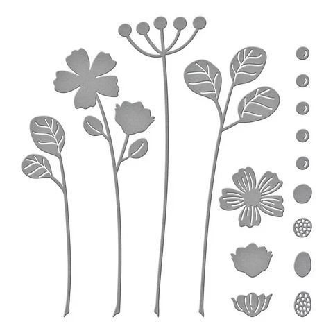 Spellbinders - Sealed Blooming Stems, Stanssisetti