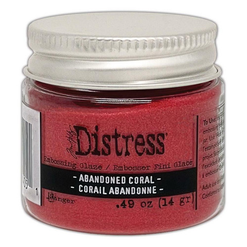 Tim Holtz - Distress Embossing Glaze, Abandoned Coral (T), 14g