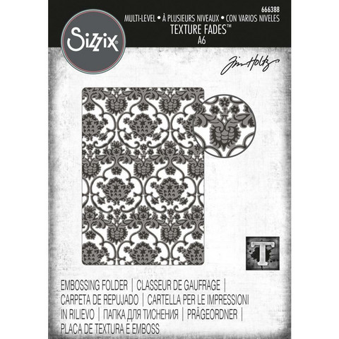 Sizzix - Multilevel By Tim Holtz, Tapestry, Kohokuviointitasku