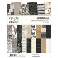 Simple Stories - Simple Vintage Essentials, Paperikko 6''x8'', 24sivua